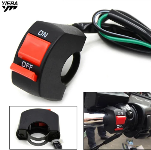 

Motorcycle Light Switch 7/8'' Handlebar Dirt Bike Scooter ATV ON/OFF FOR BMW F650GS F650GS F700GS F800GS/AdventuRe F800GT F800R