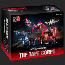 G1 THF трансформация Soundwave шесть лент войско-Mindwipe Rumble Frenzy Ravage Laserbeak Buzzsaw лимит ко фигурка Робот Игрушки