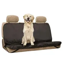 Автомобильная задняя Водонепроницаемая накидка на автомобильное сиденье для животных для кошки подгузник для собак коврик задний безопасный дорожный Черный