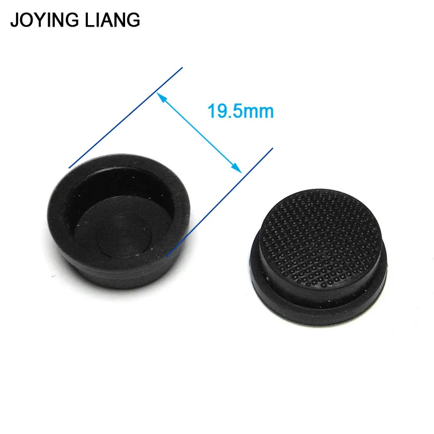 C8 Flashlight Switch Caps Black Waterproof Rubber Pad Button Cap Light