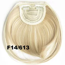 Парики оголовье тупые челки бахрома аккуратная с высокой температурой химическое волокно шелк длинная бахрома челки виски Натуральные Прямые