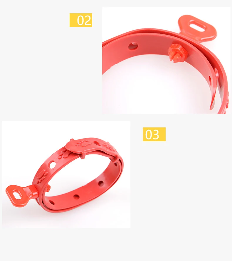 Safety Pet Dog Flea Circle Outdoor Anti Flea Collar Neck Strap Adjustable Anti-insect Puppy Collars Dogs Neck Straps Accessories (3)