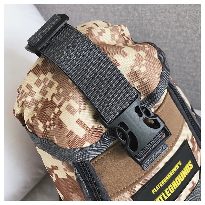  Playerunknown's Battlegrounds PUBG Cosplay Level 1 Instructor Backpack Women Men Outdoor Travel Lar