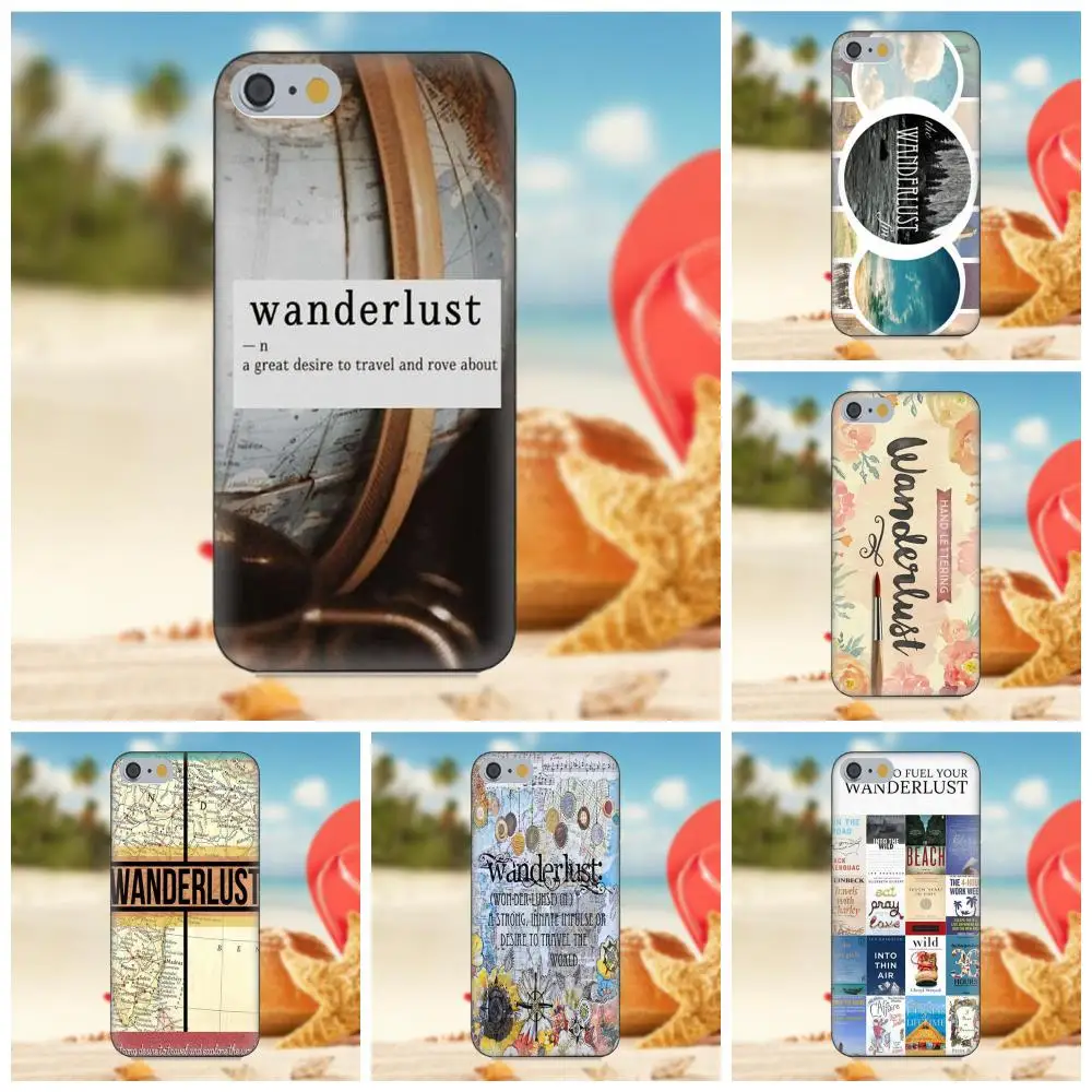 

Oedmeb For iPhone 4S 5S 5C SE 6S 7 8 Plus X Galaxy Note 5 6 8 S9+ Grand Core Prime Alpha Soft Protective Wanderlust