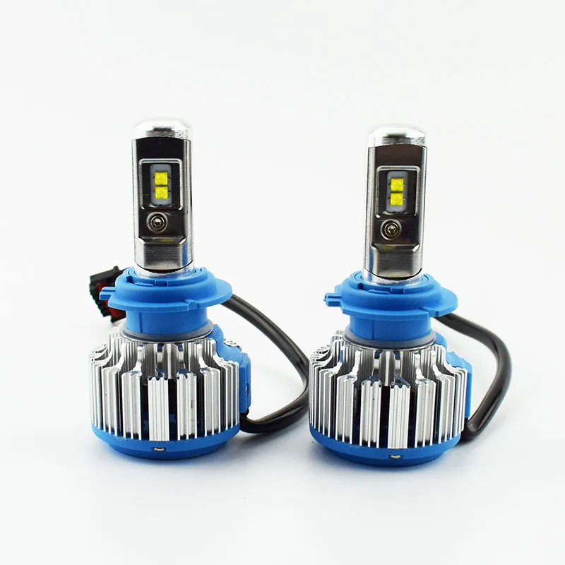 2 шт. автомобильный головной светильник лампа H11 H7 9005 9006 H1 H3 Cree светодиодный чип Hi Lo