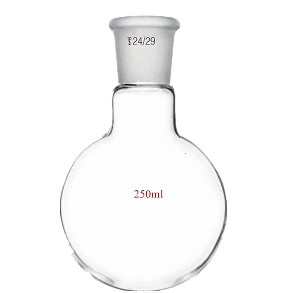 Лабораторная стеклянная колба с круглым дном 250 мл 24/29|glass wall tiles kitchen|flask hipglass bag |