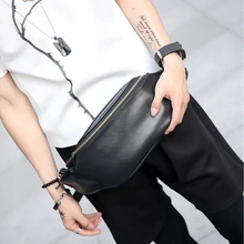 Из искусственной кожи поясная для мужчин Мода кошелек сумки повседневное мужской многоцелевой ремень деньги телефон сумка путешествия Fanny Pack 916