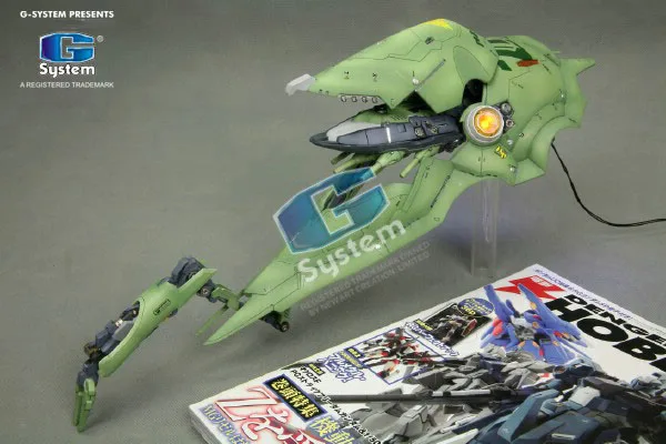 G-система Gundam Модель 1/72 NZ-666 Kshatriya(светодиодный светильник саблей в комплект не входит) Мобильный костюм комплект из смолы детские игрушки