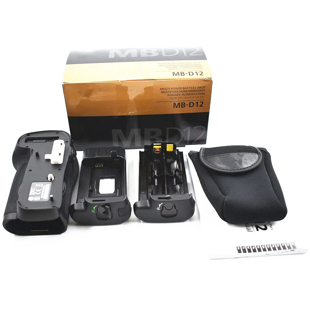 

NEW MB-D12 Battery Pack Grip For Nikon D800 D800E D810E D810 EN- EL15& AA