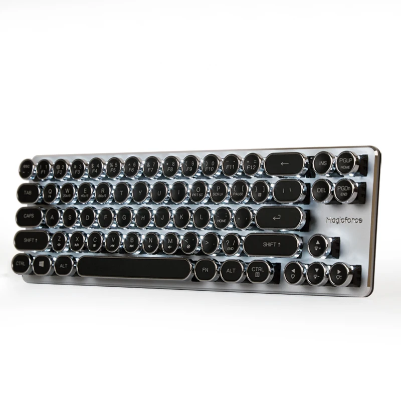 Smart 68-Key Backlit Anti-ghosting Mechanical Gaming Keyboard with Kailh MX Blue/Black Switches, Aluminum Alloy Body, and Double PCB for Enhanced Performance and Durability image 5