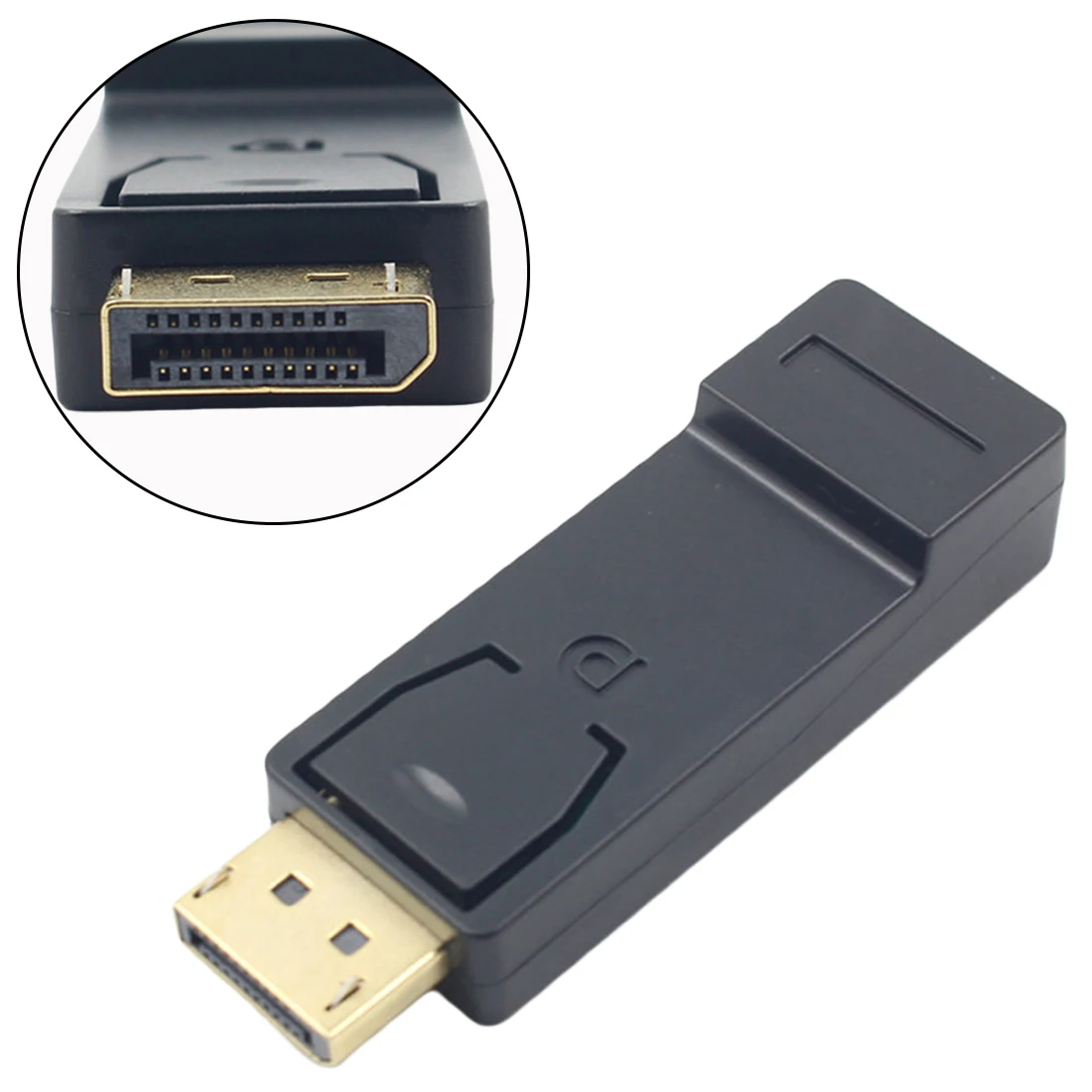 centechia 1080P HDMI Connector Adaptor DisplayPort DP Male to HDMI Female Converter Adapter Plug