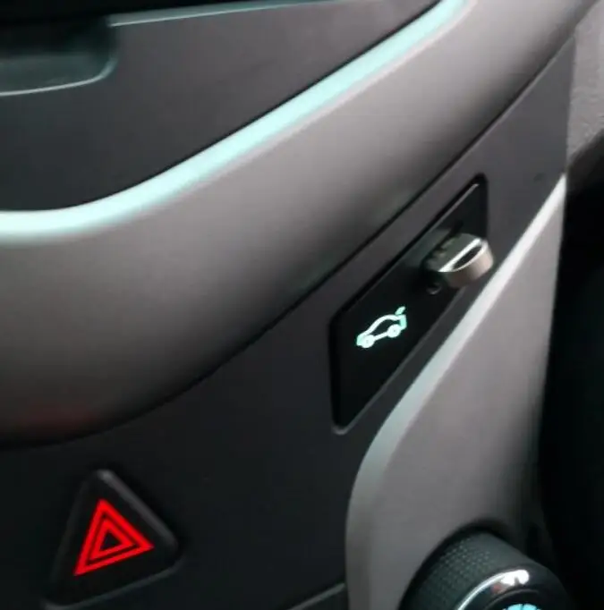 Led багажник автомобиля крышкой ботинок с пуговицей выпуска коммутатора usb адаптер зарядного установка задняя дверь ручка зарядки для Cruze