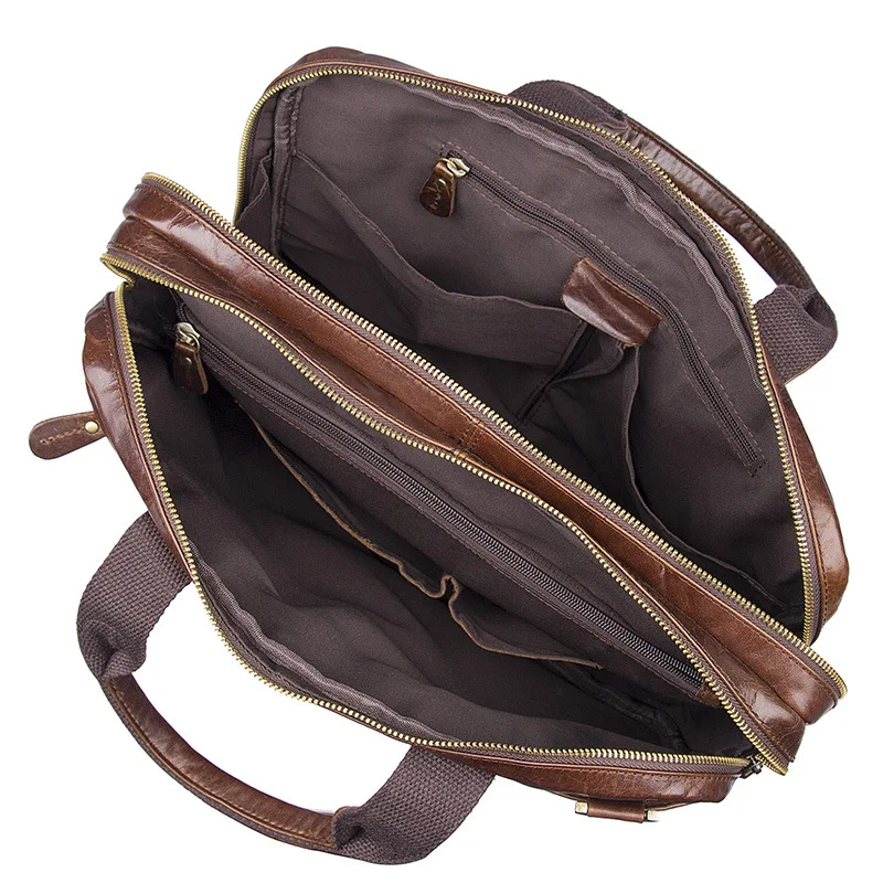 Nesitu, Ретро стиль, кофе, натуральная кожа, мужской портфель, сумка-мессенджер, портфель, 14 дюймов, для ноутбука, бизнес, Мужская офисная сумка# M7092