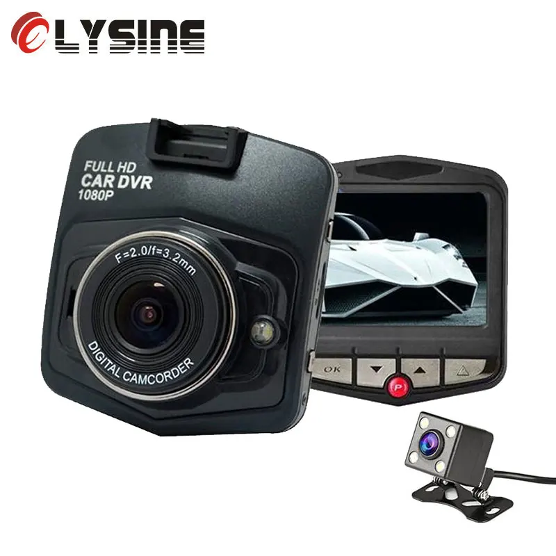 

Olysine Mini Car DVR Camera Full HD 1080P Dash Cam Dual Lens Driving Video Recorder Night Vision Dashcam G-sensor Registrator