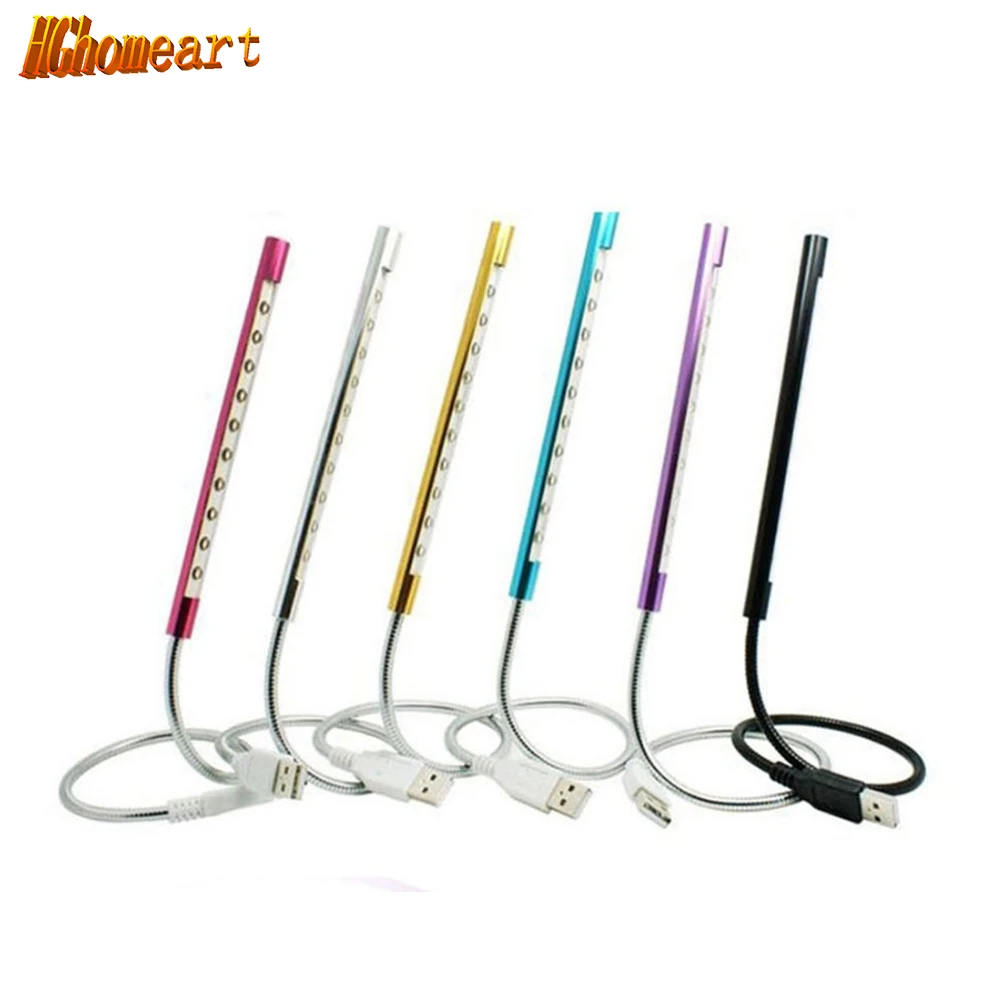 font b Mini b font USB LED Night light Flexible USB 10 LED Light Lamp