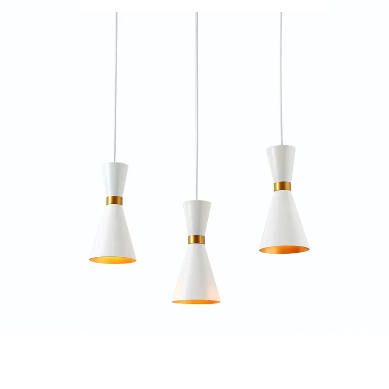 Minimalist Drop Pendant Light Black Aluminum Suspension Pendant Lamp Post Modern Pendant Light Restaurant Dining Nordic Pendant Lights for Home (5)