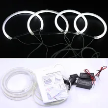4 шт. E53 X5 1999-2004 CCFL ангельские глазки Halo кольца огни для BMW белый 6500K