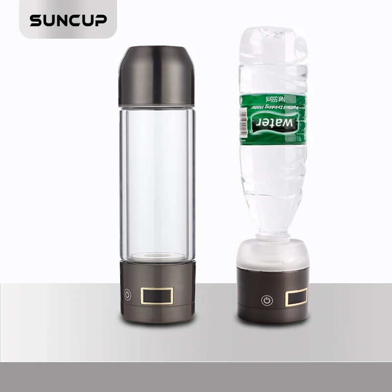 

Portable Water Ionizer Hydrogen Generator For H2 Rich Hydrogen Water Bottle Ionizer 350ML USB Electrolysis Hidrogen 1385PPB