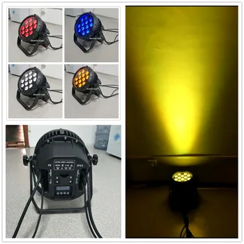 

10 Lights 12x18w led par 6in1 rgbwa uv par led sound activated ip65 led par can