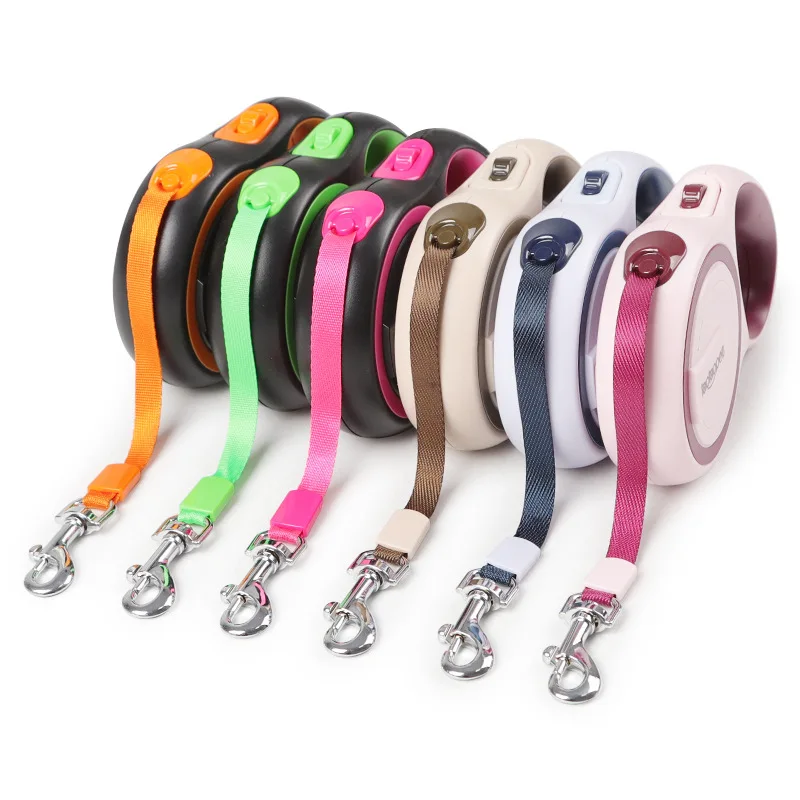 Retractable Dog Leash Harnesses Leads Belt Dog Leash for Small Medium