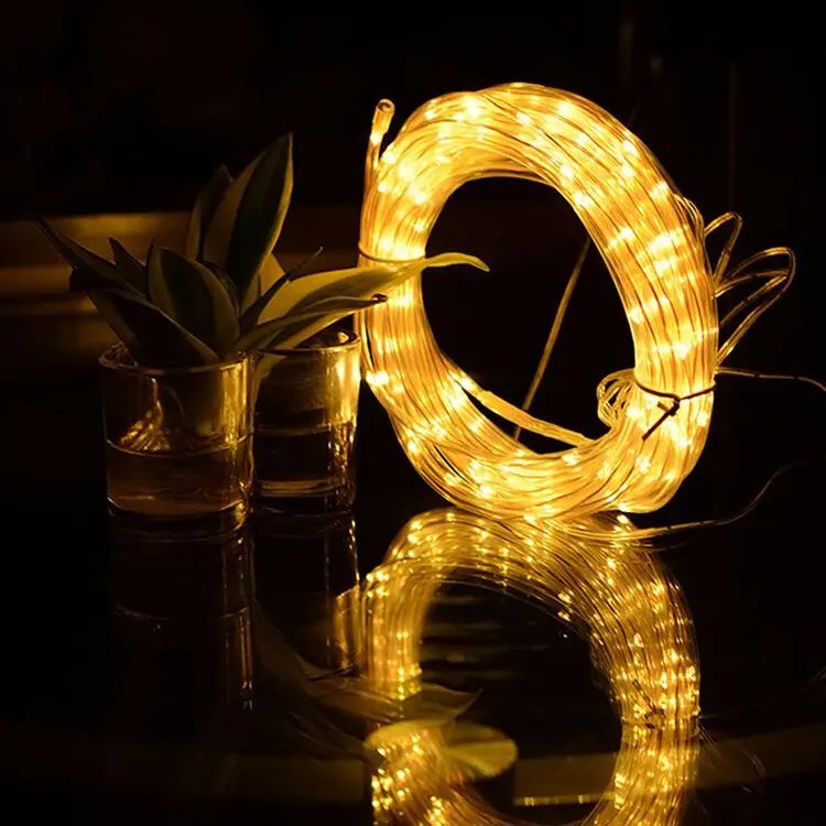 Preise 12 M 100 LED String Licht Outdoor Solar Powered Kupferdraht Licht String Fairy Party Dekoration Weihnachten Lichter Party Hochzeit