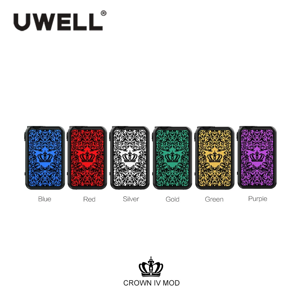 Uwell Crown IV Mod мощность на 18650 батарея подходит для uwell Crown 4 бак 5-200 Вт электронная сигарета