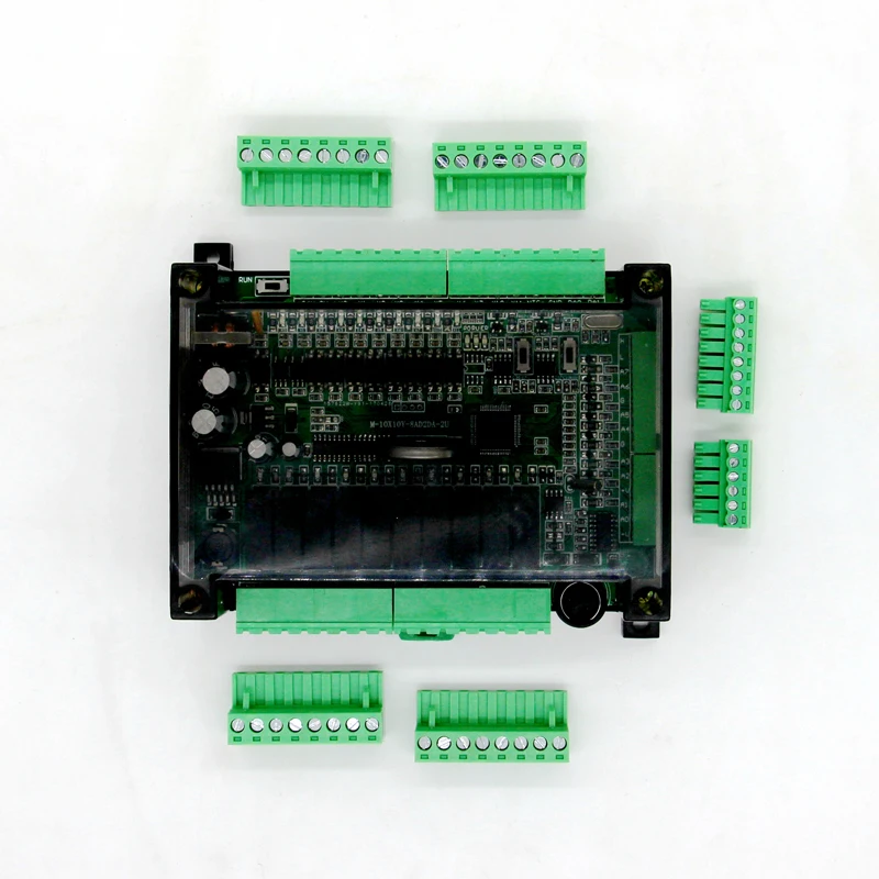 FX2N 20MR 8AD 2DA релейная плата контроллера 32 бит RS232 RS485 Modbus RTU для Mitsubishi PLC NTC