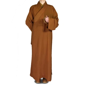 

2019 unisex buddhist robe zen meditation robes shaolin temple clothes kung fu uniform suits costume robe