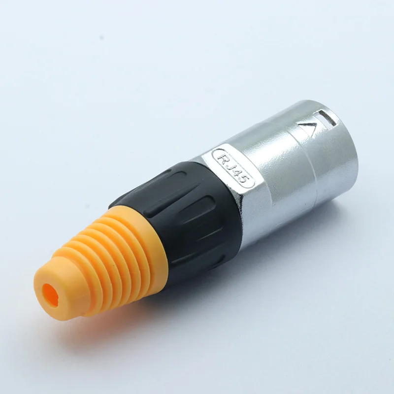 Разъем RJ45 винтовой Тип CAT5E водонепроницаемый разъем крепление на панели