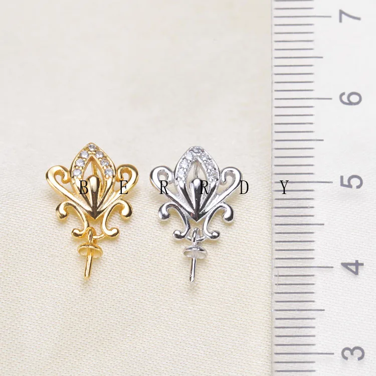NEW ARRIVANL Exquisite Pearl Pendant Mountings, Pendant Findings, Pendant Settings Jewelry Parts Fittings Women Accessories