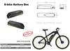 E-bike 48V 36V lithium battery box Down tube Electric bike battery 36V/48V HaiLong case With free 18650 holder ► Photo 2/6