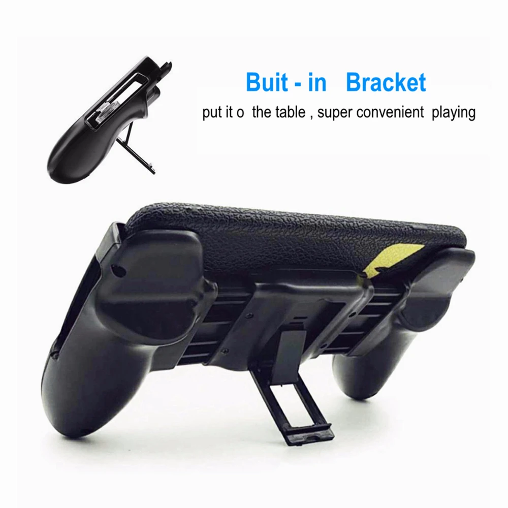 for iPhone Android Phone PUBG Mobile Controller Game Pad Joystick L1 R1 Triggers PUGB Mobile Gamepad Free Fire L1R1 Joystick V3