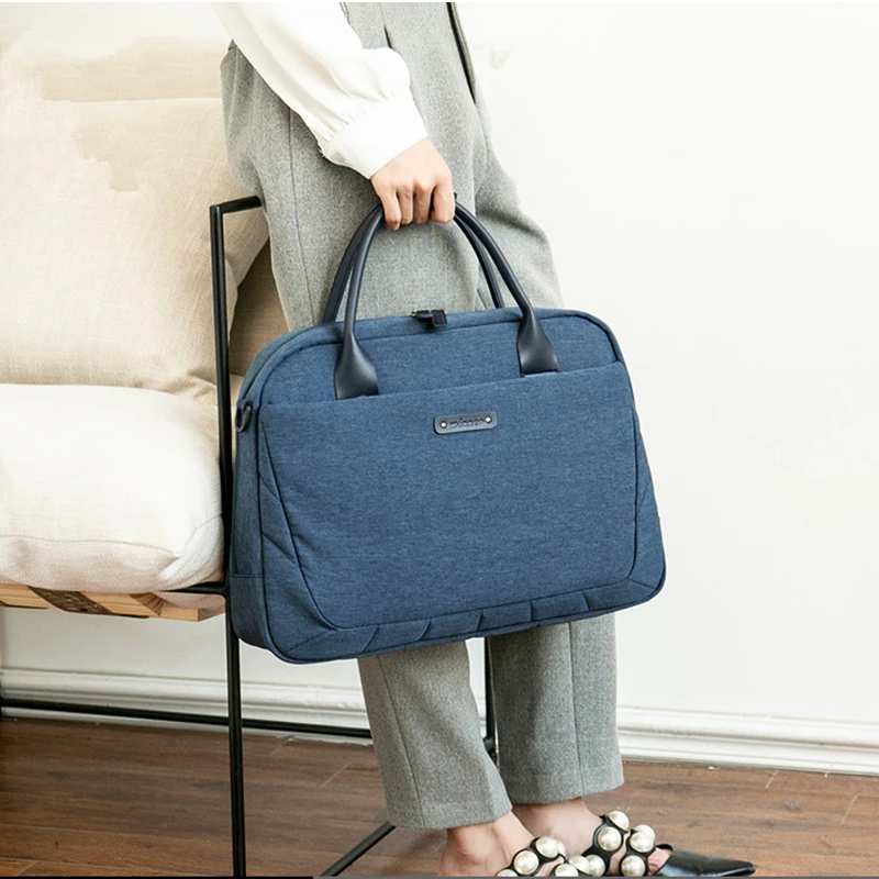 Мода 2019 г. нейлоновая сумка для ноутбука 14 15 15,6 дюймов плеча портативный сумка мессенджер для женщин тетрадь для Macbook Pro Xiaomi 15,6