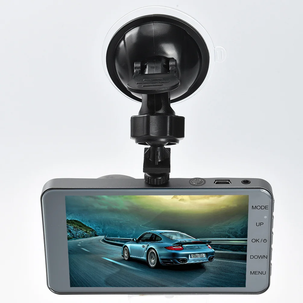 CARGOOL 1080 P Автомобильный видеорегистратор Full HD Dash Cam Передняя Задняя приборная