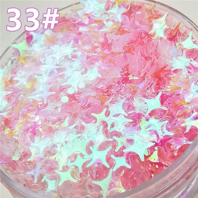 Ultrathin Sequins Nail Glitter Paillettes Irregular Rhinestone Eye Makeup Sequins Laser PET Sequin Nails Art Manicure Material - Цвет: 33