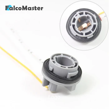 

S25 Flat Foot 1156 Single Contact Car Tail Light Bulb Seat 1141/2409 Single Tail Fat Foot Light Socket Plug