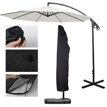 265x50x70 см, водонепроницаемый зонтик, крышка для патио, открытый зонтик, дождевик, шнурок, пылезащитный чехол, консольный