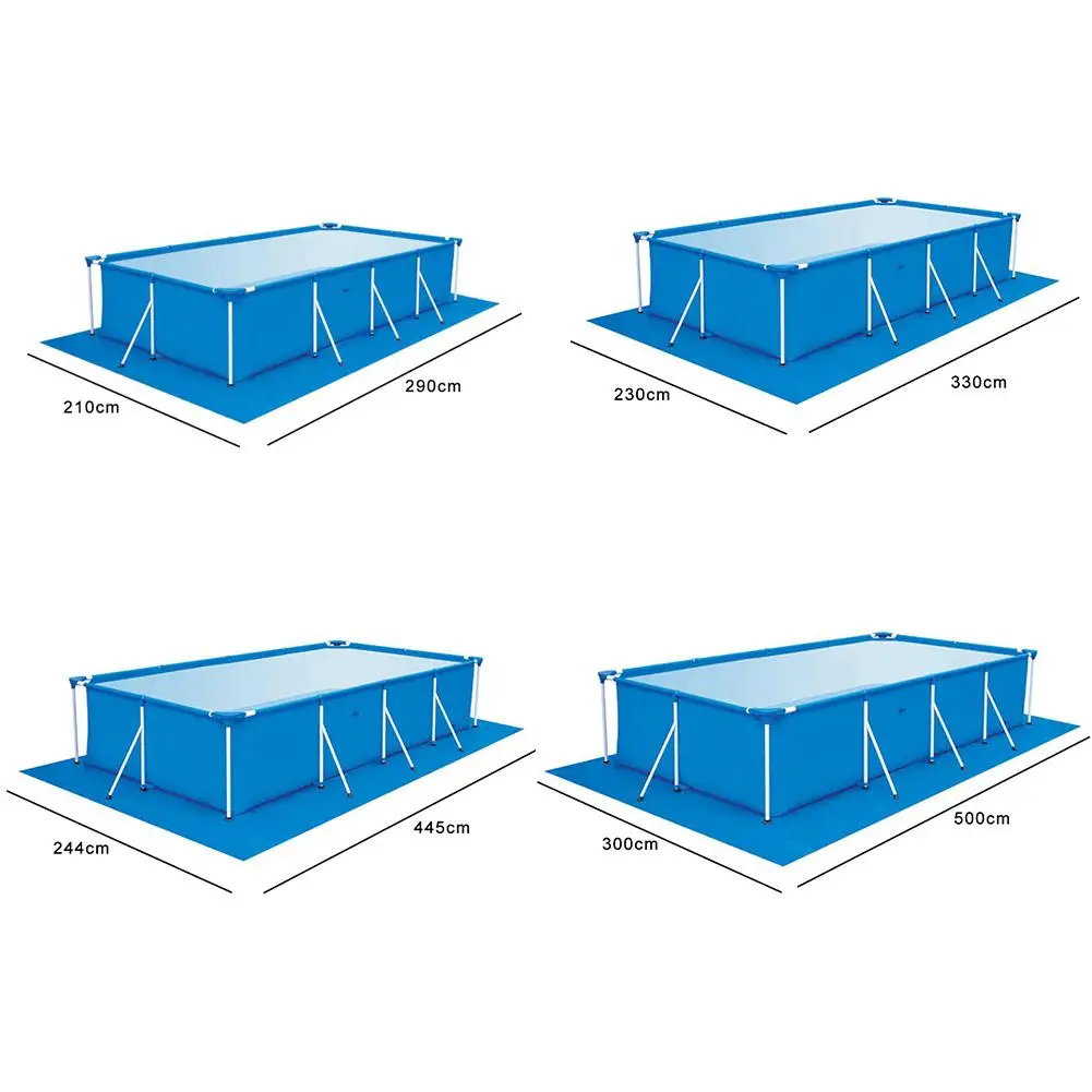 Большой размер плавательный бассейн квадратная заземленная ткань губная крышка Пылезащитная напольная ткань коврик покрытие для наружной виллы сад бассейн