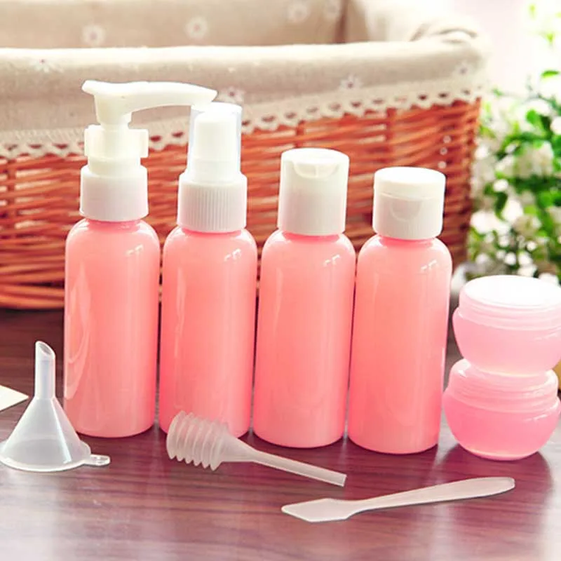 

New Arrivals Portable Refillable Cosmetics Storage Bottles Pressing Spray Bottle Makeup Kits Outdoor Sports Traveling Equipment