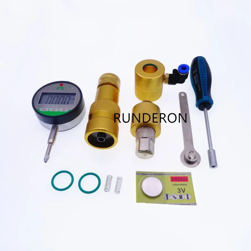 Professional Common Rail Tool Kit for CAT 320D 326-4700 Fuel Injector Nozzle Solenoid Valve Repair Measuring Disassembly Professional Common Rail Tool Kit for CAT 320D 326-4700 Fuel Injector Nozzle Solenoid Valve Repair Measuring Disassembly