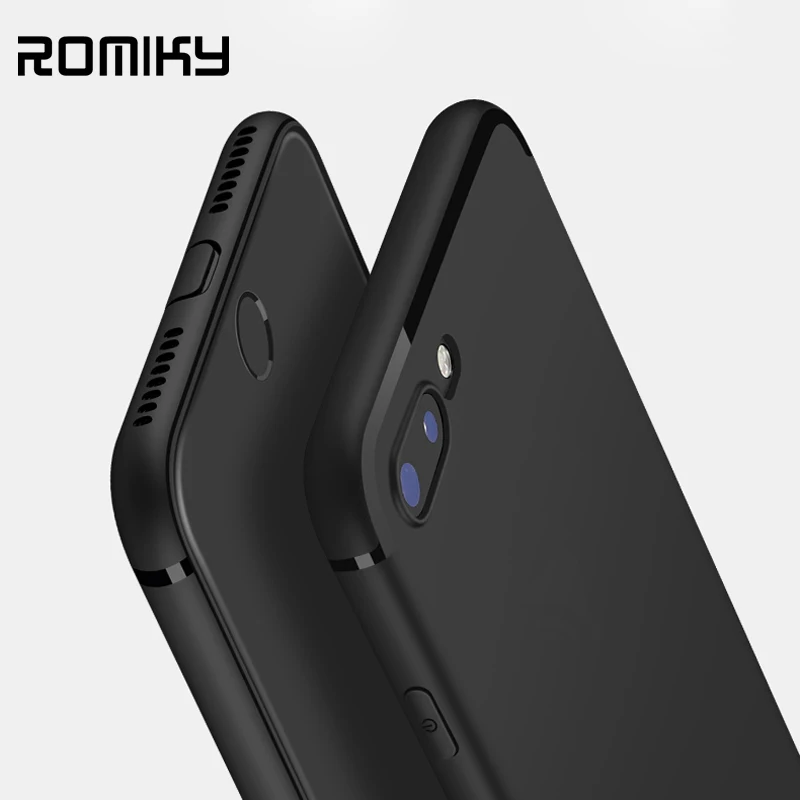 Romiky Matte TPU Silicone Case For Iphone 6 7 8 6s Plus 0 3MM Super