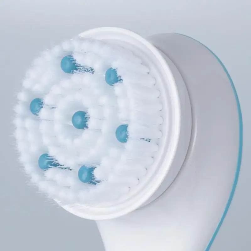 Billig KONGDY Elektrische Dusche Pinsel 5 in 1 Handheld Spin SPA Massage Reinigung Bad Pinsel Wasserdicht Lange Griff Peeling Spin system