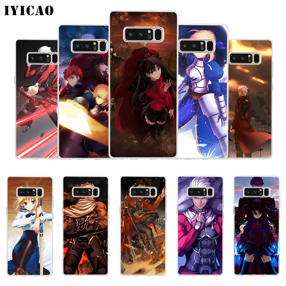 IYICAO Archer Fate stay Night Мягкий силиконовый чехол для телефона Samsung A5 A6 Plus A7 A8 A9 J3 J5 J7 Note 8 9
