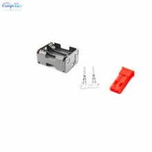 30 шт. 6xAA задняя крышка батарейного отсека Держатель Разъем провода распределительные коробки с 15 см провода, JST 2,54 Мужской Заголовок и щипцы