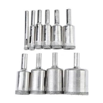 

Diamond Coated Drill Bits Hole Saw Holesaw Glass Granite Tile Cutter Masonry Drilling Tool 8/10/12/14/16/18/20/22/25/50mm