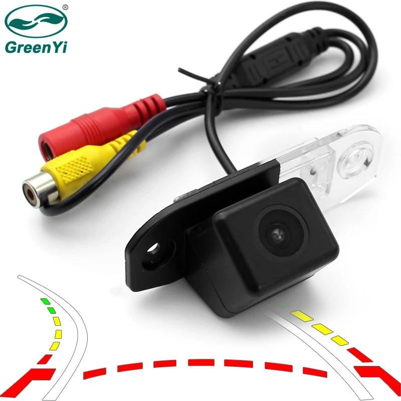 GreenYi интеллектуальная камера заднего вида для Volvo S40 V40 V50 1995-2012 XC60 2008-11 XC90 03-11 с