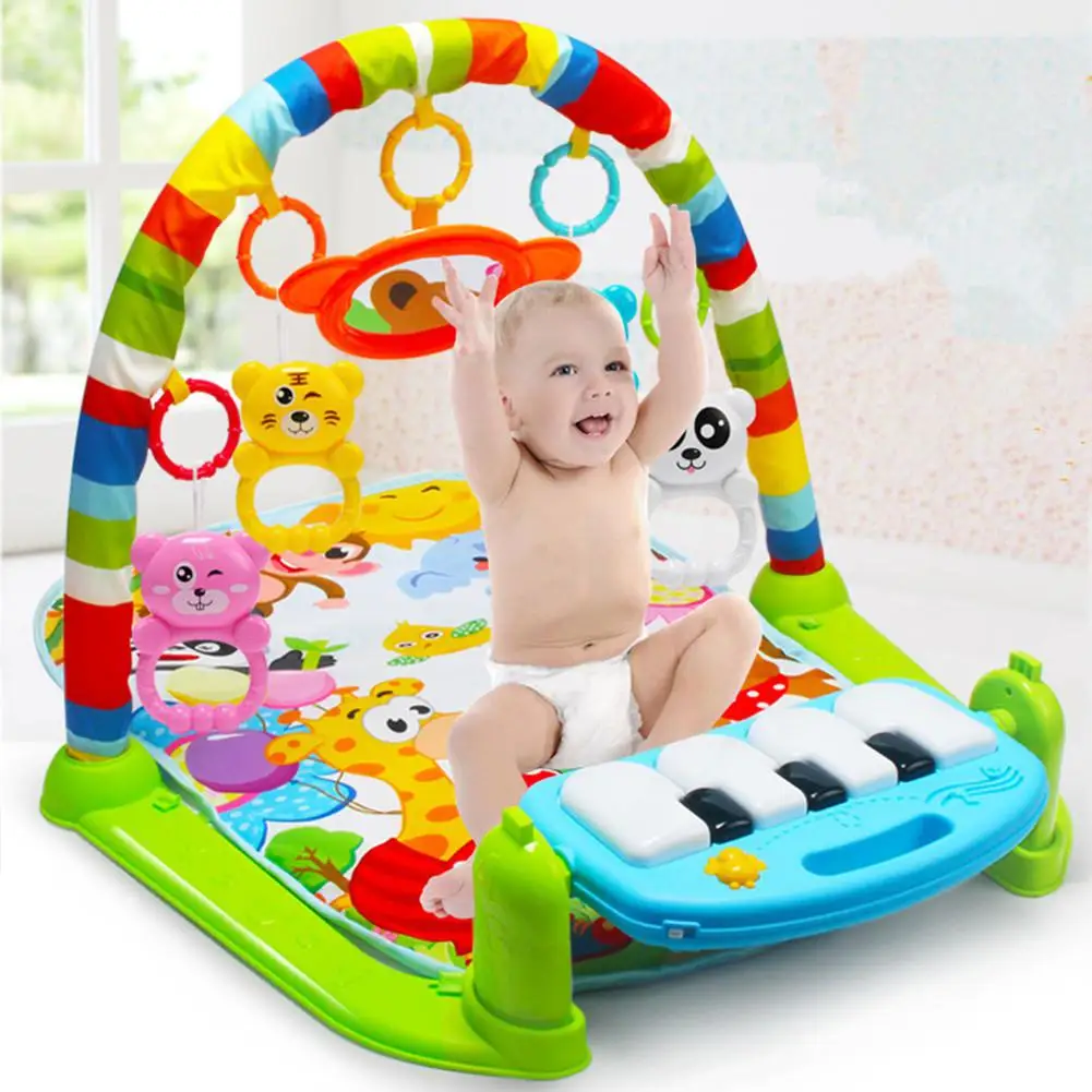 Детская многофункциональная стойка для фитнеса Kidlove Музыкальная погремушка