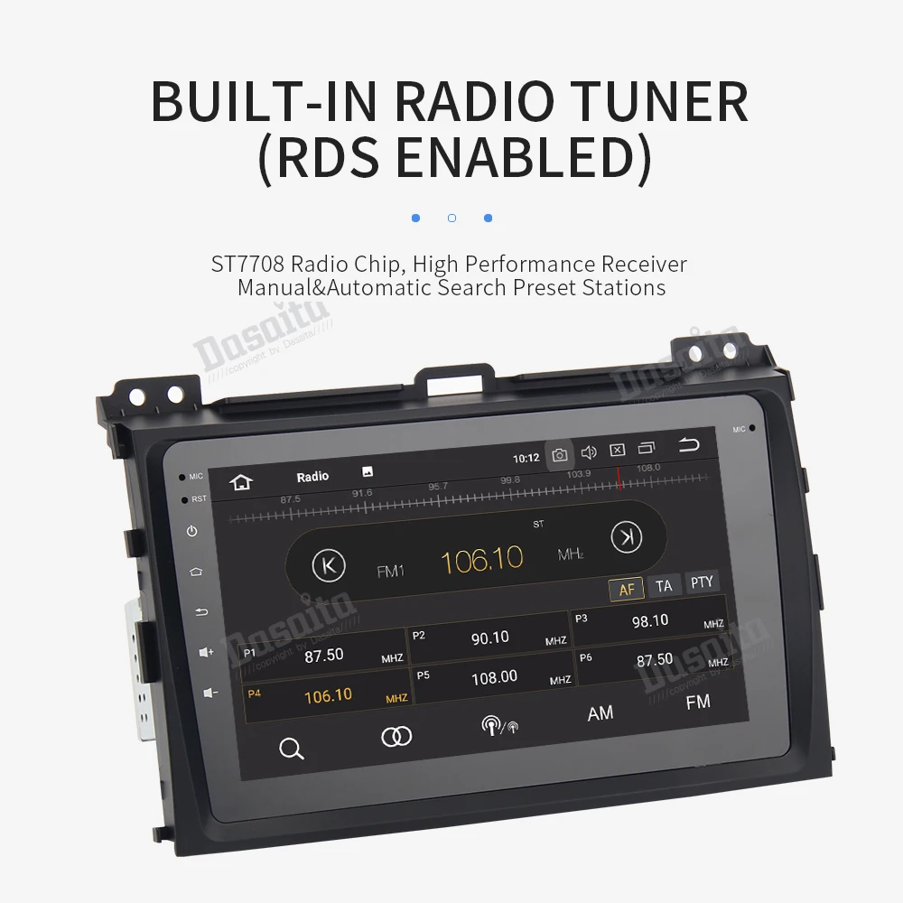 Clearance Dasaita Car Multimedia System Android 9.0 for Toyota Prado 120 2004 2005 2006 2007 2008 2009 GPS 8" Touch Screen 32G ROM MP3 13 Clearance Dasaita Car Multimedia System Android 9.0 for Toyota Prado 120 2004 2005 2006 2007 2008 2009 GPS 8" Touch Screen 32G ROM MP3 13