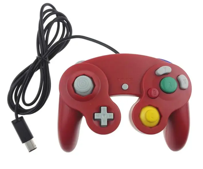 Wired Game Controller Gamepad  for NGC Joystick With One Button  for Game-Cube for W-i-i 
