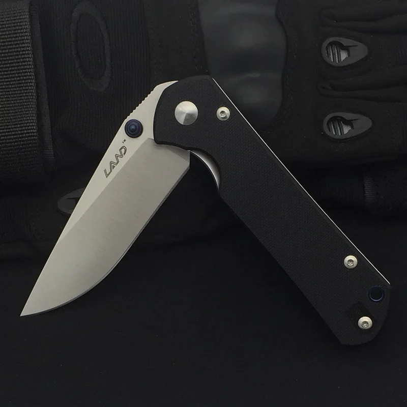 New Land 910 Plus Folding Knife 12C27 Blade G10 handle Ball Bearing Outdoor Tactical Survival Campi
